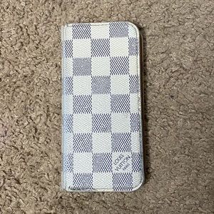 Louis Vuitton Damier Azur | Folio case iPhone 6/7
